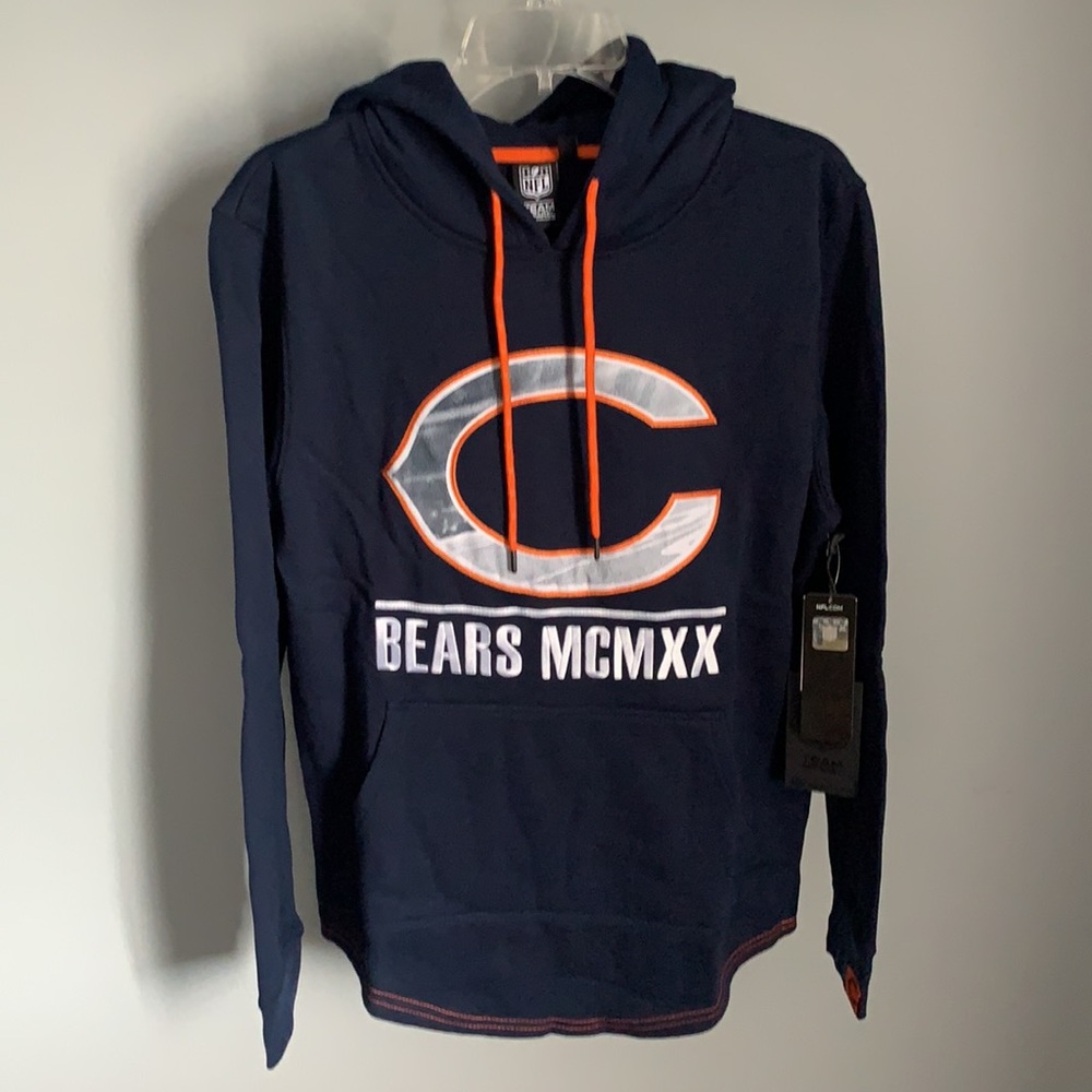 NWT Chicago Bears Men’s NFL Navy Blue Hoodie